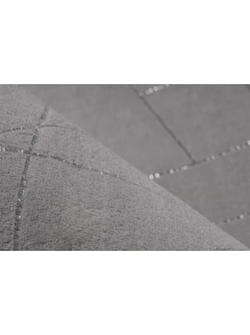 Kayoom Hochflor Teppich Bijou 125 in taupe - silber - rechteckig