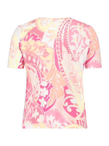 Betty Barclay Basic Shirt mit Print in Rosé/Yellow