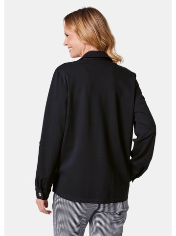 GOLDNER Kurzgröße:  Hemdjacke Hemdjacke in schwarz