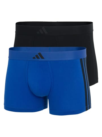 adidas 2er Pack Trunk Active Flex Cotton-3 Stripes in Mehrfarbig