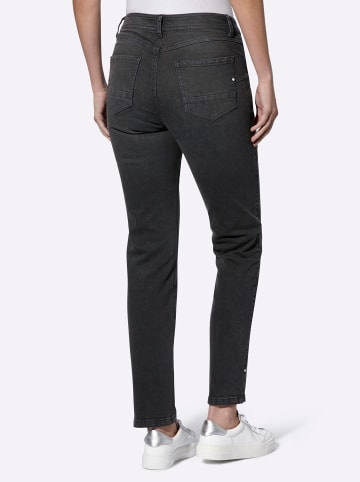 Heine Röhrenjeans in graphit denim