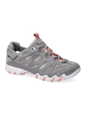 Allrounder Halbschuh Niwa Velourleder / Mesh in Alloy / Cool Grey