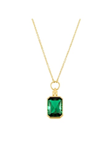 s.Oliver Halskette mit Anhänger in Gold – (L)55cm