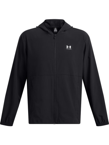 Under Armour Jacke "Ua Vibe Woven Windbreaker" in Schwarz