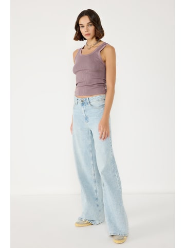 NO MATTER WHAT Blouse in Lila