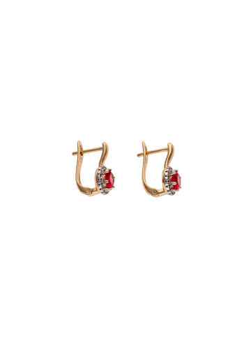 myMo at night Women Earrings in Rose Gold Rose