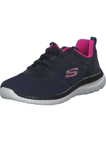 Skechers Schnürschuhe in navy pink