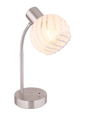 Globo lighting Tischleuchte "WILLY" in silver