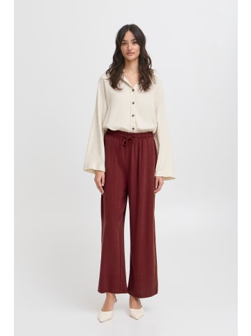 b. young Casual Hose BYFILINEN Loose fit in Tawny Port