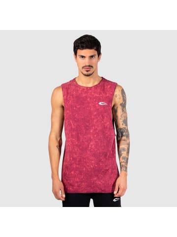 SMILODOX Tank Top Matrix in Bordeaux