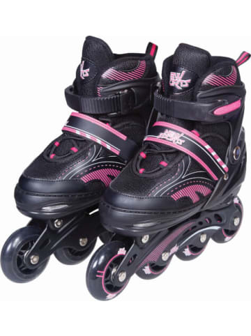 New Sports Rollschuhe Inliner Pink mit Schnallenverschluss ABEC 7 Kugellager Größe 39-42