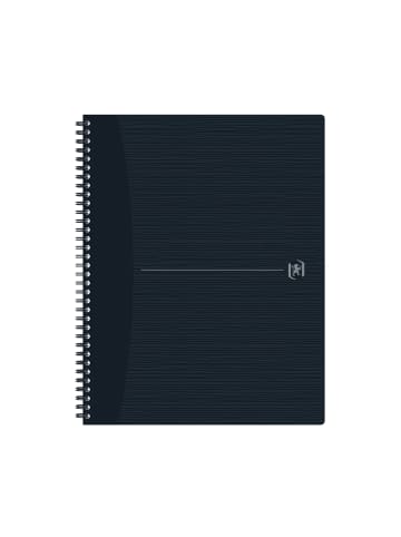 Oxford Notizbuch Origins 400150006 A4+ 70 Blatt schwarz kariert