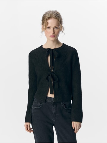 Object Strickjacke in Black