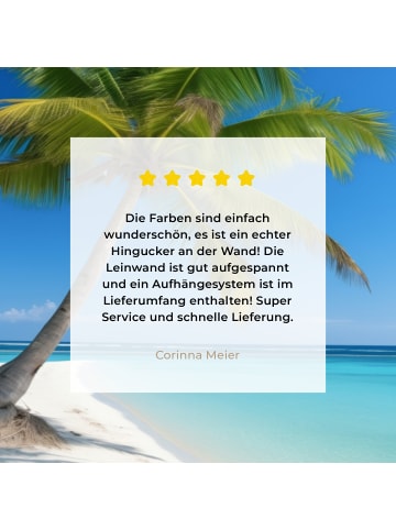 MuchoWow Leinwand bilder Palme (BxH)