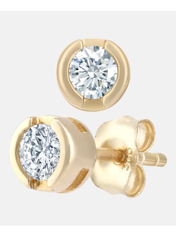 Diamant L'éternel Ohrringe aus 375 Gelbgold mit Diamant
