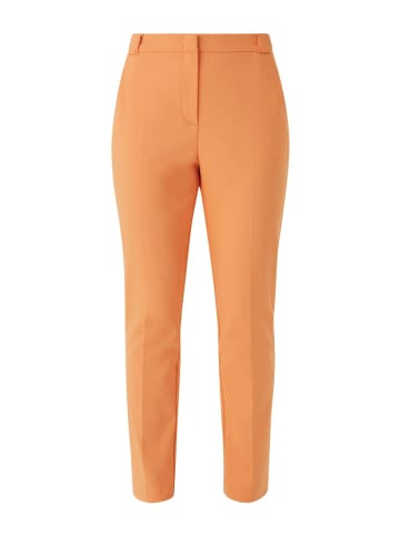 comma Bügelfaltenhose für Damen in orange