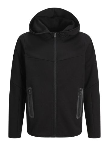 JACK & JONES Junior Kapuzenjacke in Black