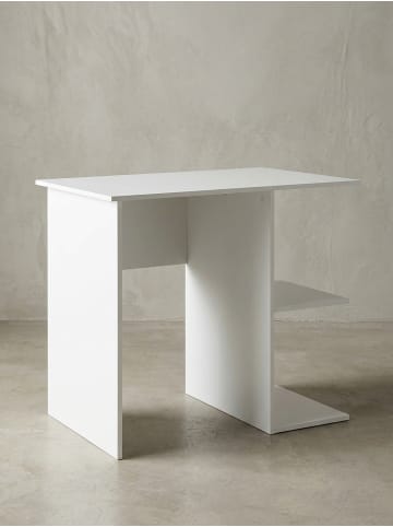 KADIMA DESIGN Computertisch Laptoptisch | Weiß, 82x60x76cm, Bürotisch