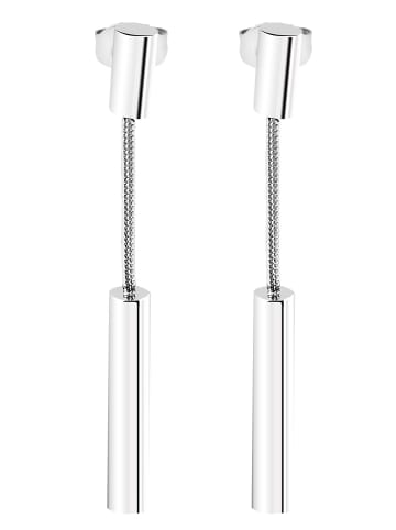 Adeliás Damen Ohrringe – Ohrstecker aus Edelstahl in silber