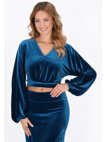 faina Women Blouse in turquoise