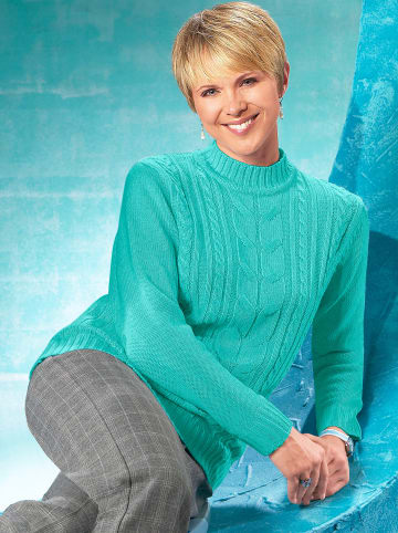 WITT WEIDEN Pullover in türkis