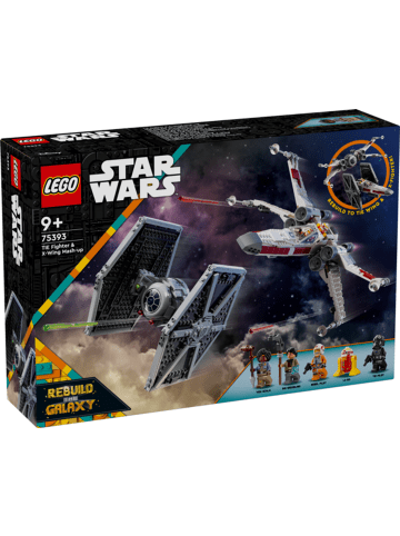 LEGO Star Wars™ Mashup aus TIE Fighter & X-Wing in Mehrfarbig ab 9 Jahre