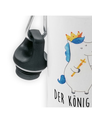 Mr. & Mrs. Panda Kindertrinkflasche Einhorn König mit Schwert mi... in Weiß