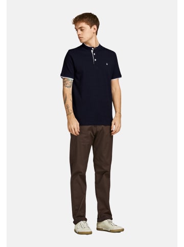 Jack & Jones Shirt 'Paulos Mao' in dunkelblau