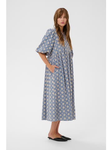 CULTURE Kleid CUjustin Loose fit in Blue/White