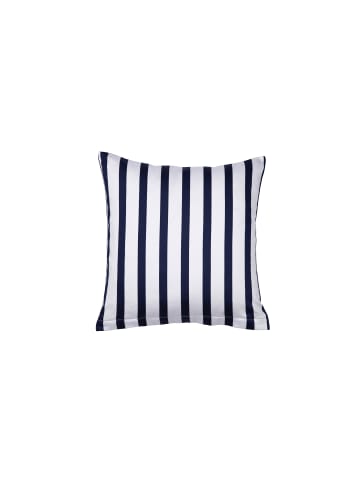 Janine Baumwoll Bettwäsche Modernclassic Streifenlook in nachtschatten