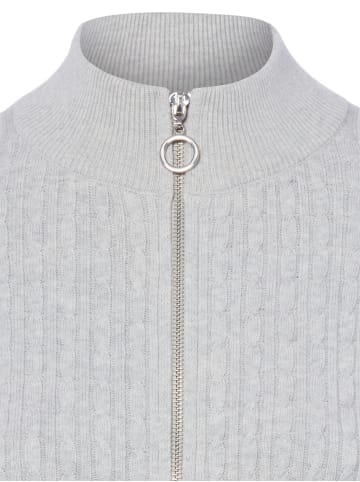 Franco Callegari Strickjacke in hellgrau - 0005
