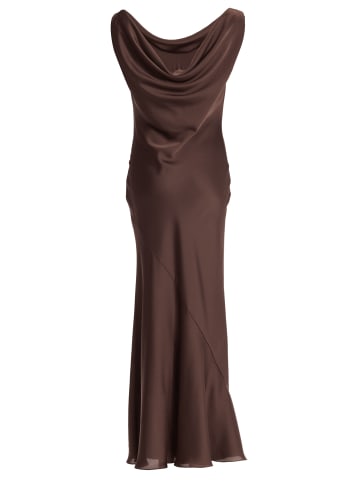 SWING Abendkleid in schoko - 0003
