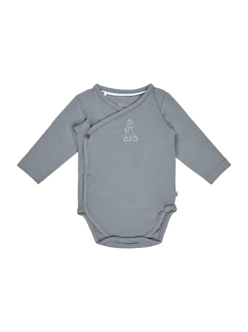 Sterntaler Langarm-Body Rexi in blaugrau