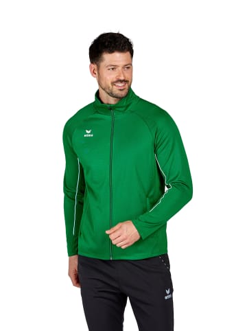 erima Liga Star Polyester Trainingsjacke in smaragd/weiss