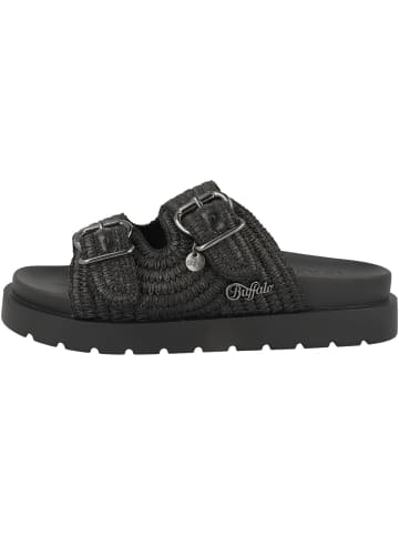 Buffalo Pantolette Raya Ari Bo in schwarz
