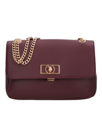 U.S. Polo Assn. Jones Chic Schultertasche 28 cm in plum