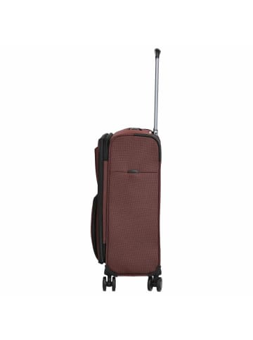 Stratic Bendigo Light+ - 4-Rollen-Trolley 54 cm S erw. (sand) in redwine