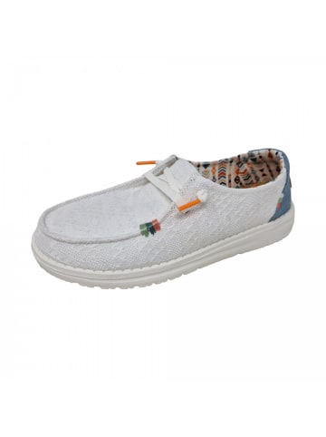 Hey Dude Slipper Wendy Boho in Weiß