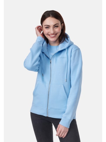 smiler. Kapuzensweatshirtjacke grin. in BLAU