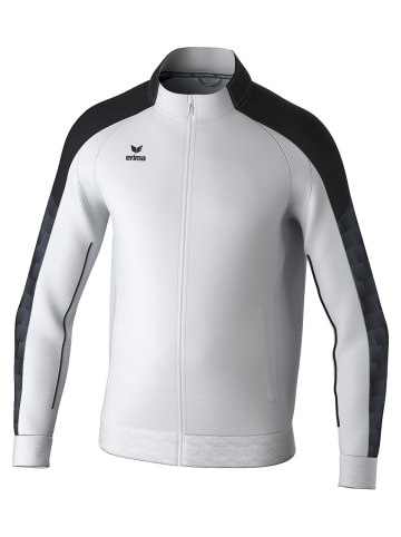 erima Trainingsjacke in weiss/schwarz