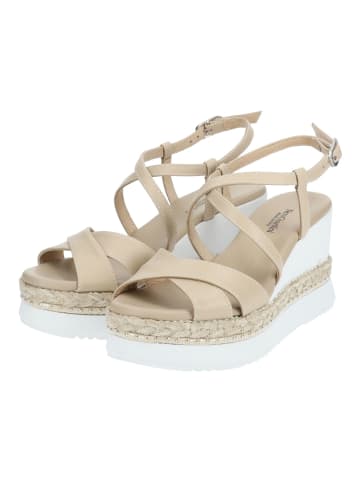 Nero Giardini Sandalen in Beige/Weiß