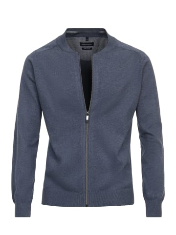 Casa moda Strickjacke Basic in Blau