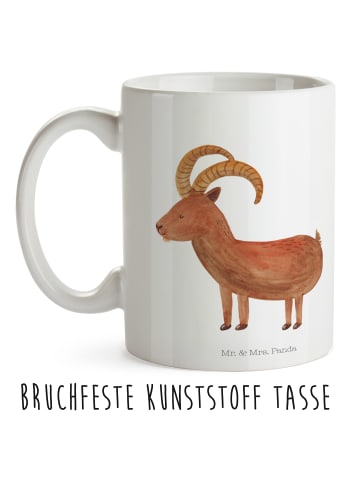 Mr. & Mrs. Panda Kaffeepott Sternzeichen Steinbock ohne Spruch in Weiß