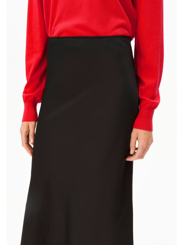 armedangels Satinrock Lenovaa in schwarz