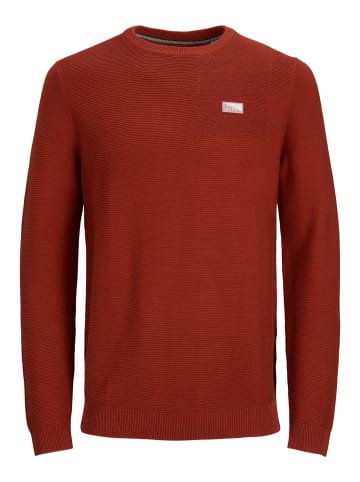 Jack & Jones Jack & Jones Pullover BRUCE Strickpullover in Dunkelrot
