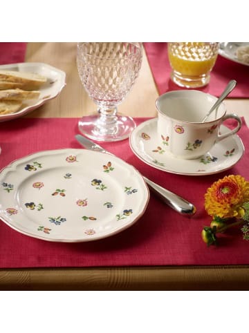 Villeroy & Boch Kaffeetasse mit Untertasse Petite Fleur 120 ml in bunt