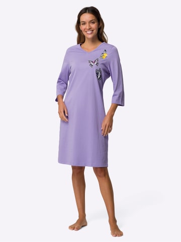 Sieh an! Nachthemden in marine + lavendel