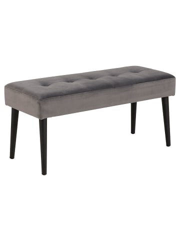 ebuy24 Sitzbank Glory Grau 95 x 38 cm