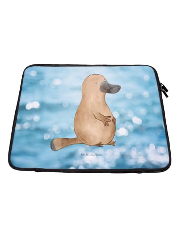 Mr. & Mrs. Panda Laptop Tasche Schnabeltier Mut ohne Spruch in OZeichenanblue