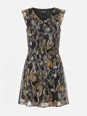 KOROSHI Kurz bedrucktes Damenkleidung in bunt